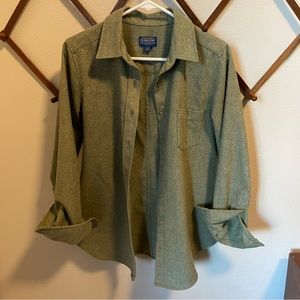 Pendleton Green Button Up